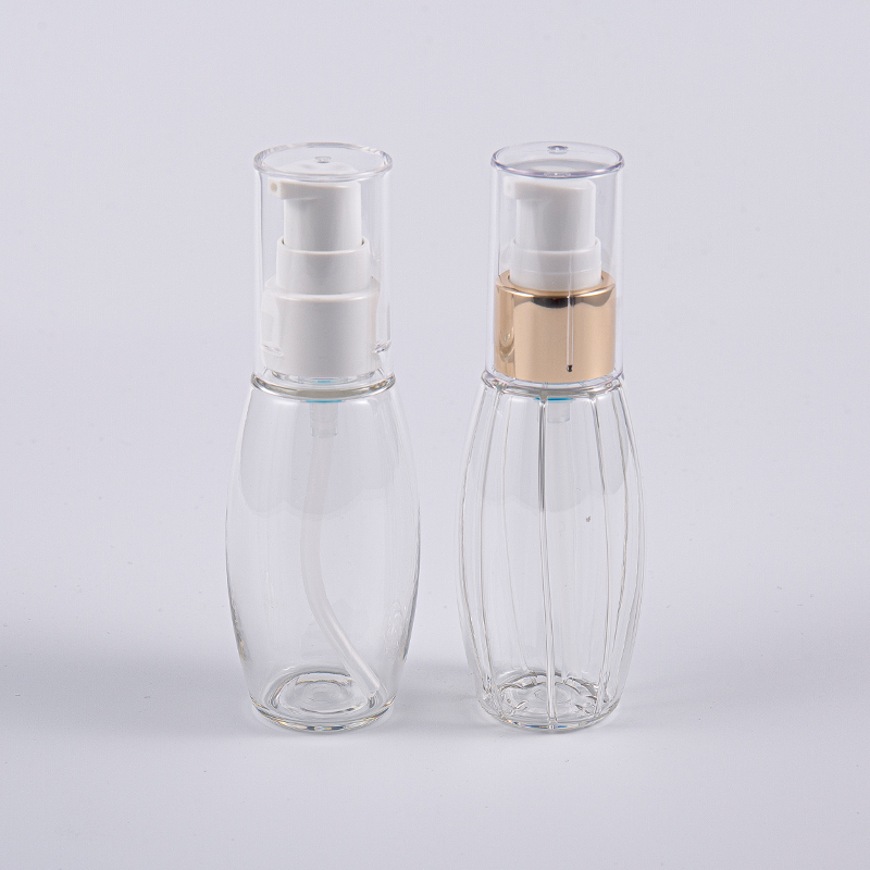 Perjalanan Gunakan Botol Bentuk Bola PETG 50ml Dengan Pam Perjalanan Gunakan Botol Bentuk Bola PETG 50ml Dengan Pam
