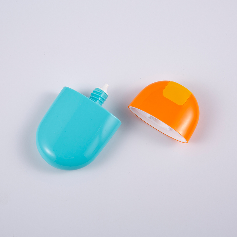 Warna Biru Pepejal 30ml 50ml botol pelindung matahari pelbagai lapisan EVOH dengan penutup skru Warna Biru Pepejal 30ml 50ml botol pelindung matahari pelbagai lapisan EVOH dengan penutup skru