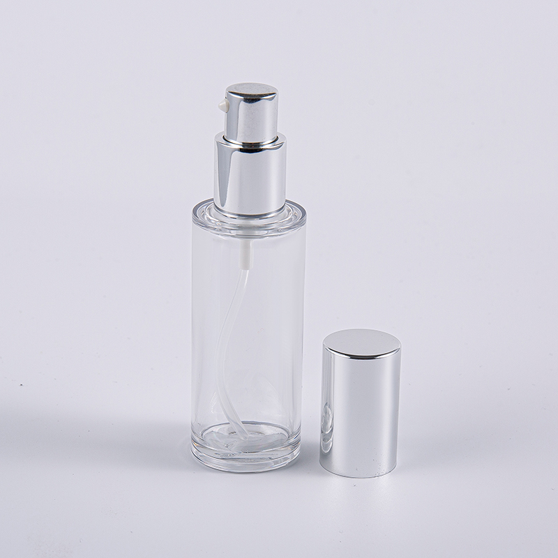 Botol Losyen Bulat 35ml Berkualiti Tinggi Dengan Pam Aluminium Penggunaan Perjalanan Botol Losyen Bulat 35ml Berkualiti Tinggi Dengan Pam Aluminium Penggunaan Perjalanan