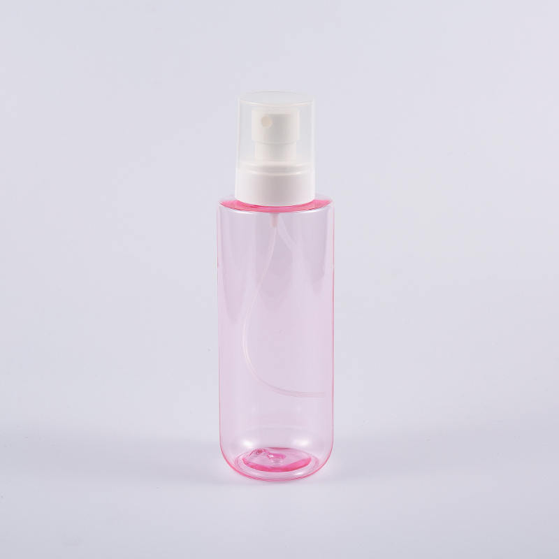 Botol Toner Muka Warna Merah Jambu Lutsinar 300ml