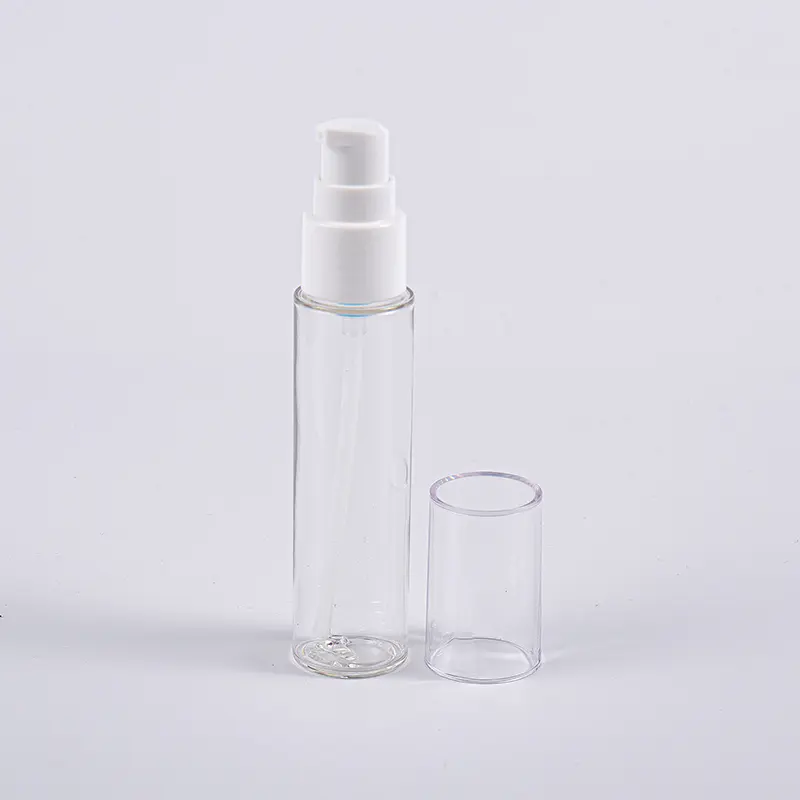 Perjalanan Gunakan 20ml 30ml 40ml Botol Losyen PETG Slim Dengan Pam Perjalanan Gunakan 20ml 30ml 40ml Botol Losyen PETG Slim Dengan Pam