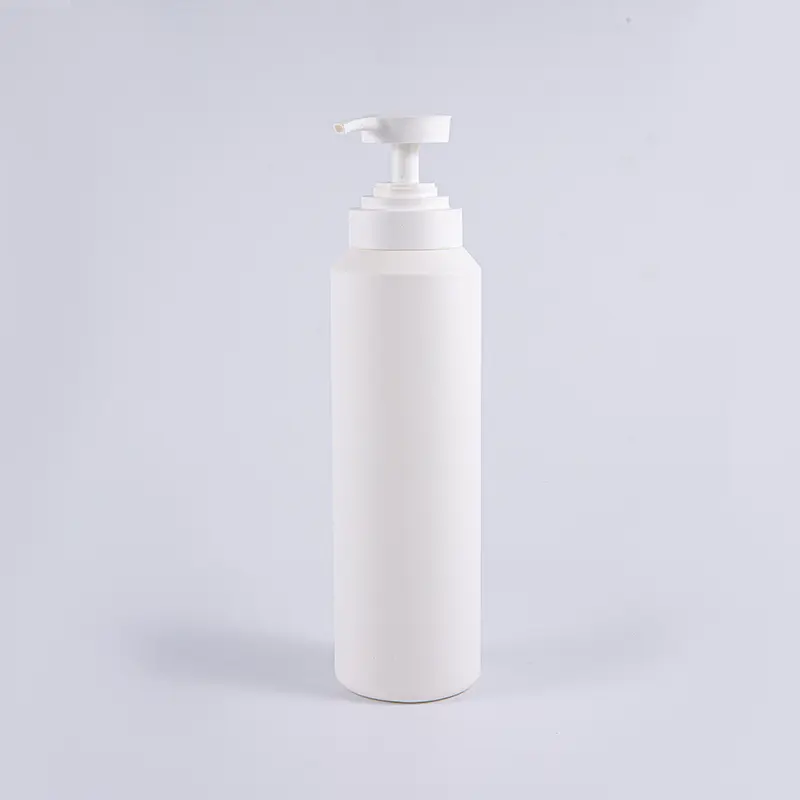 Putih Dan Hitam Sentuhan Lembut Bulat Saiz Besar 1000ml Botol Pam Pembersih PE Putih Dan Hitam Sentuhan Lembut Bulat Saiz Besar 1000ml Botol Pam Pembersih PE