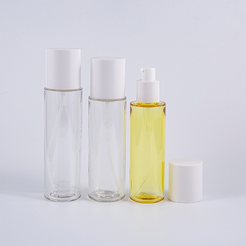 Penjagaan Diri 130ml 170ml 200ml Botol Pam Losyen Petg Bentuk Bulat