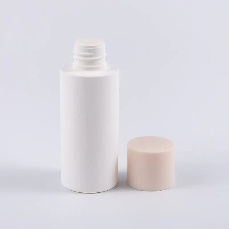 Toner Muka dan Pati Penjagaan Kulit 50ml Botol Losyen Pelembut PE dengan penutup Skru