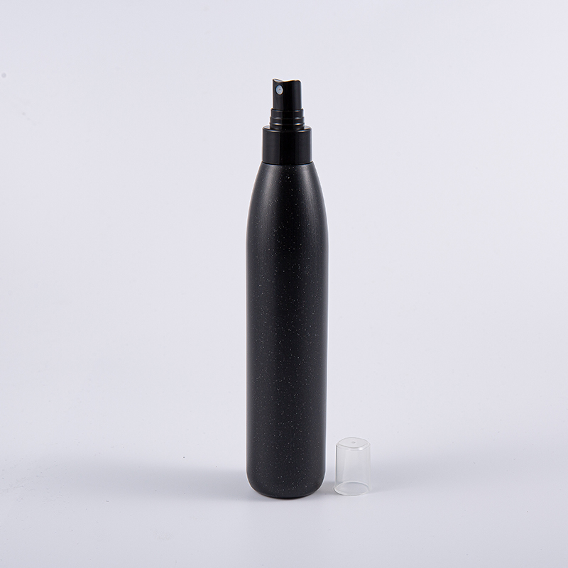 Botol PE 100ml & 250ml – Hitam dengan Dispenser Pam plastik Kemasan Mutiara
