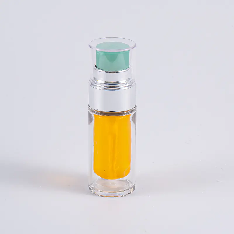 Botol PETG Jelas Dengan Beg Dalam Komposit Berbilang Lapisan 30ml 50ml Botol Vakum Dengan Pam Botol PETG Jelas Dengan Beg Dalam Komposit Berbilang Lapisan 30ml 50ml Botol Vakum Dengan Pam