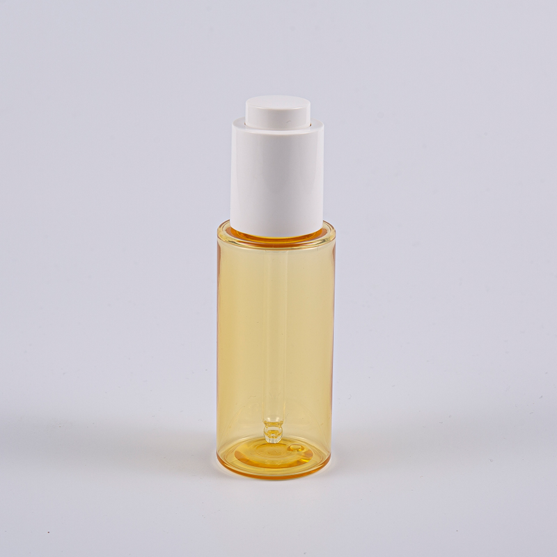 Penggunaan dalam perjalanan 10ml 20ml 30ml 50ml Botol Losyen PETG langsing Dengan Pam