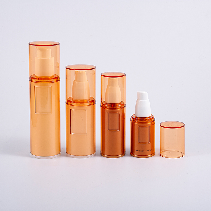 Bekas Kosmetik Boleh Isi Semula 40ml Botol Vakum Beg Dalam dengan Pam Tanpa Udara 