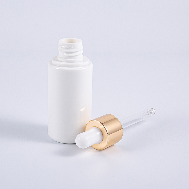 Botol Losyen Bulat 35ml Berkualiti Tinggi Dengan Pam Aluminium Penggunaan Perjalanan