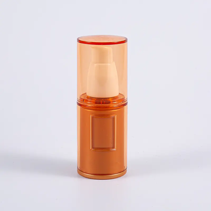 Bekas Kosmetik Boleh Isi Semula 40ml Botol Vakum Beg Dalam dengan Pam Tanpa Udara 